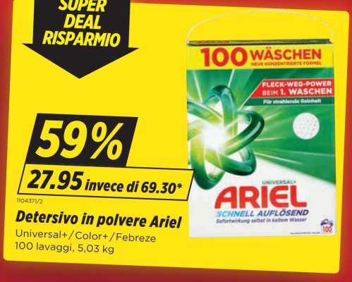 Detersivo in polvere Ariel