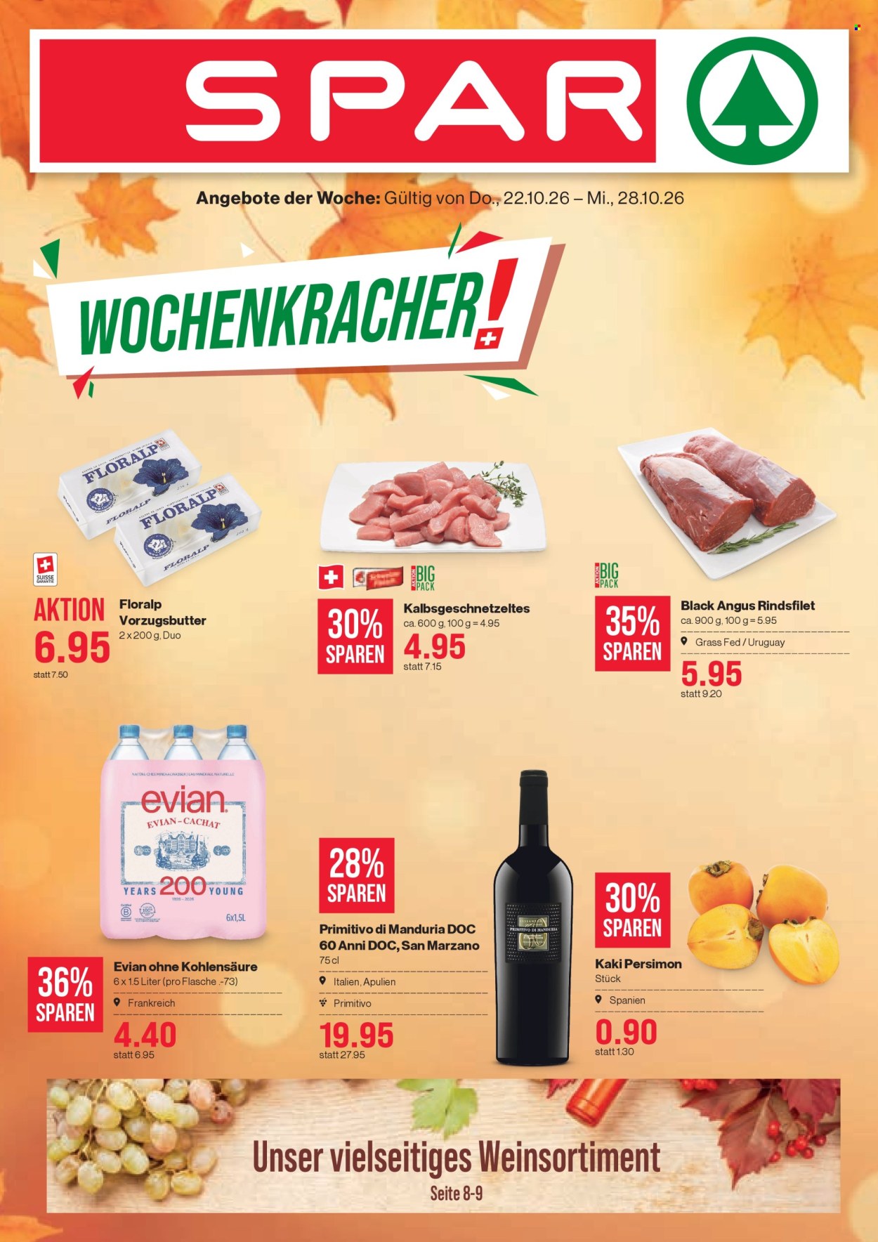 Volantino SPAR - 22.10.2026 - 28.10.2026. Pagina 1. Pagina 1