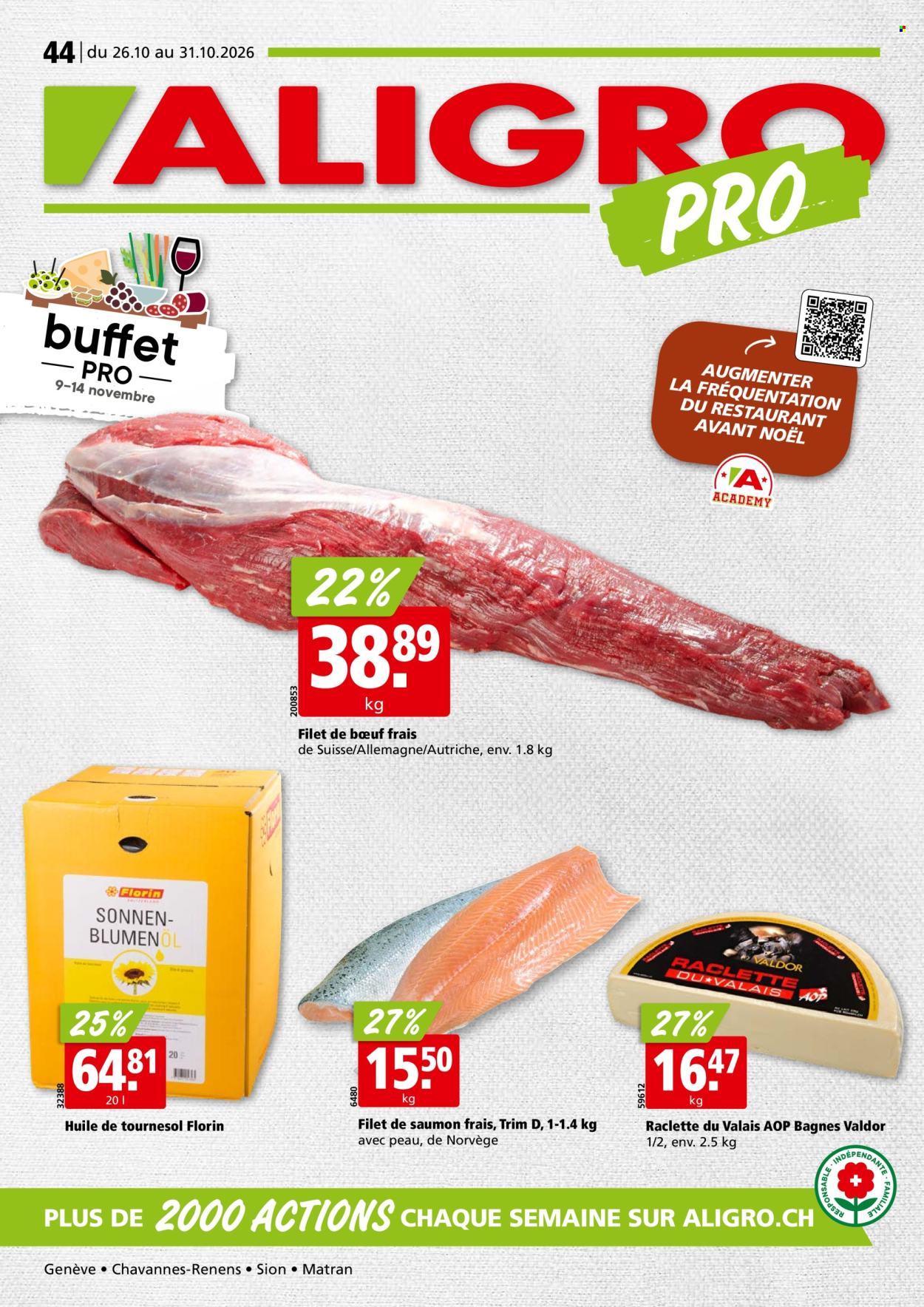Volantino ALIGRO - 26.10.2026 - 31.10.2026. Pagina 1. Pagina 1