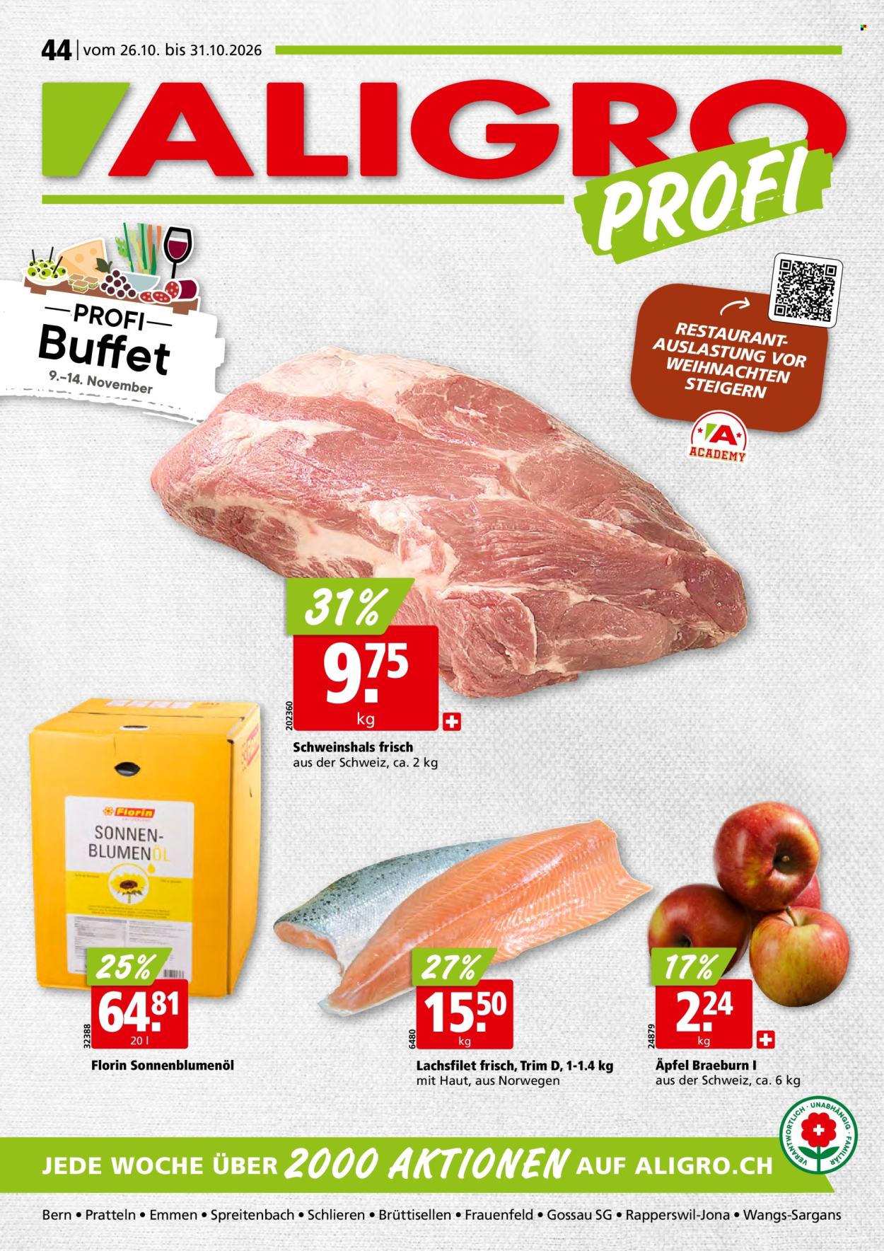 Volantino ALIGRO - 26.10.2026 - 31.10.2026. Pagina 1. Pagina 1