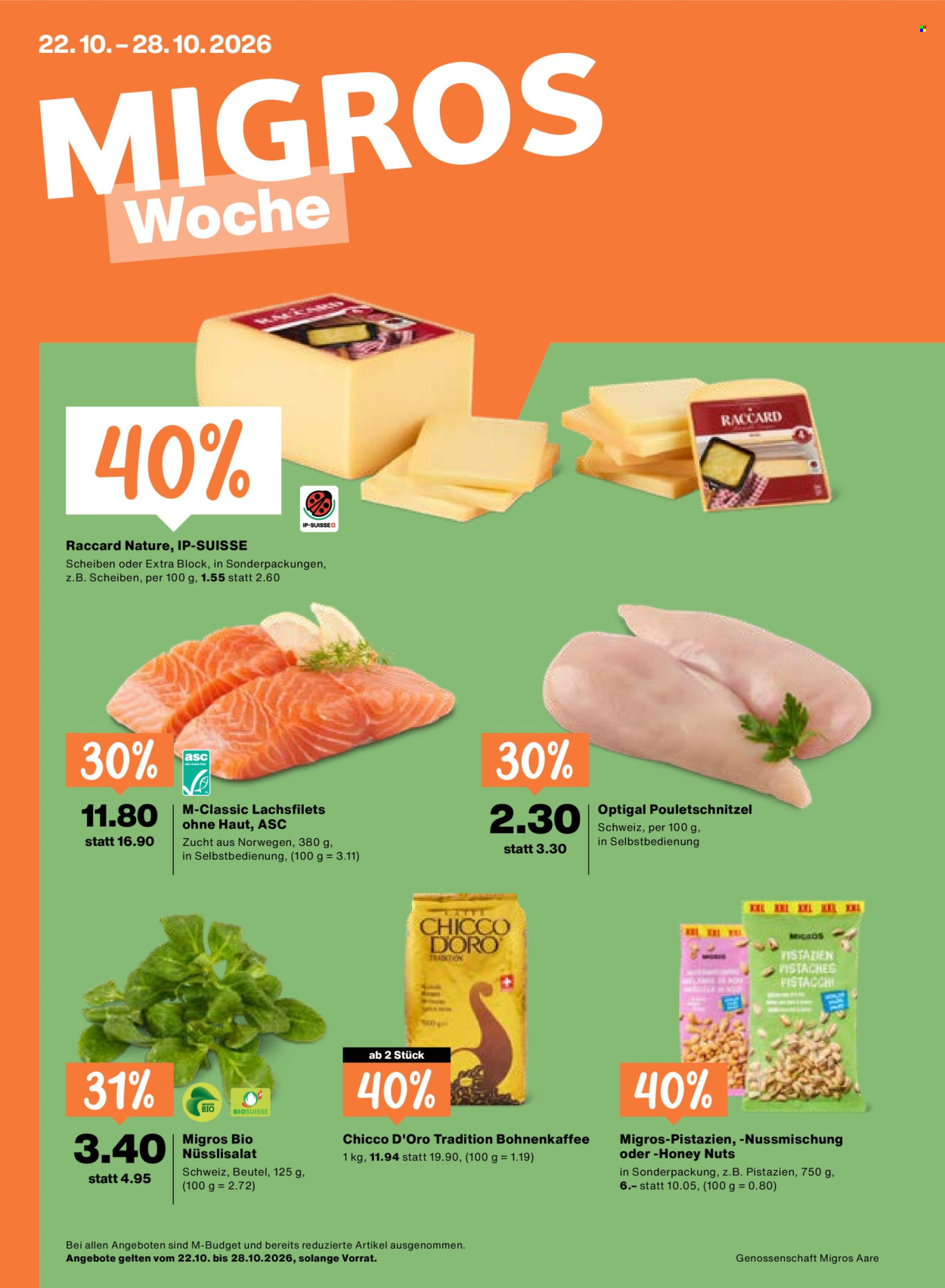 Volantino Migros - 22.10.2026 - 28.10.2026. Pagina 1. Pagina 1