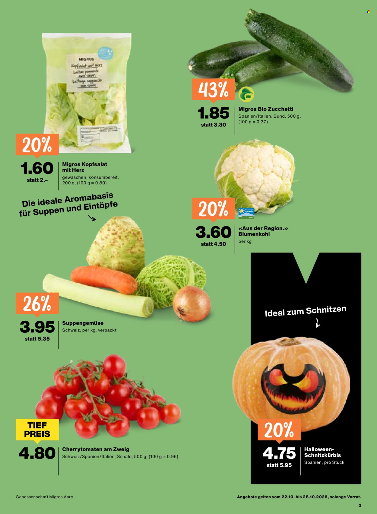 Volantino Migros - 22.10.2026 - 28.10.2026. Pagina 3. Pagina 3