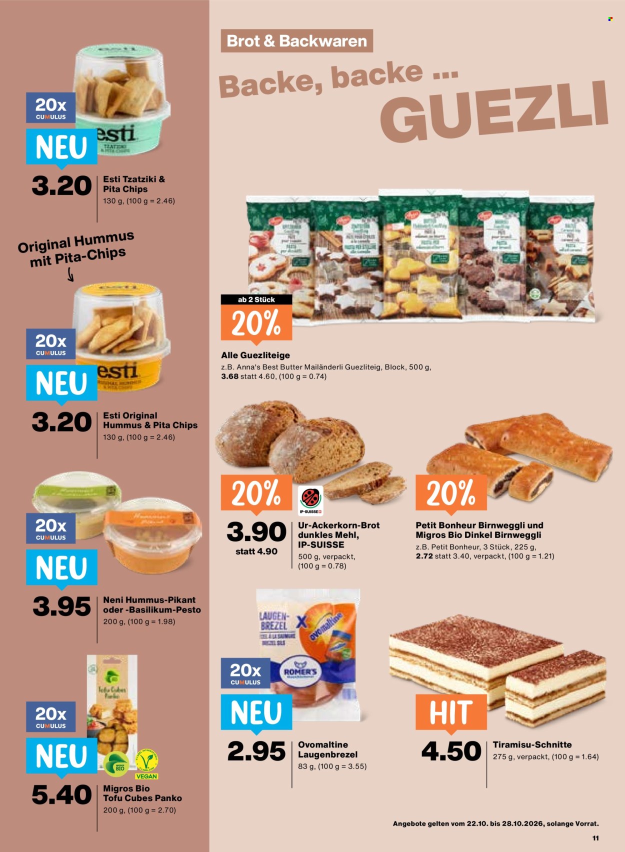 Volantino Migros - 22.10.2026 - 28.10.2026. Pagina 11. Pagina 11