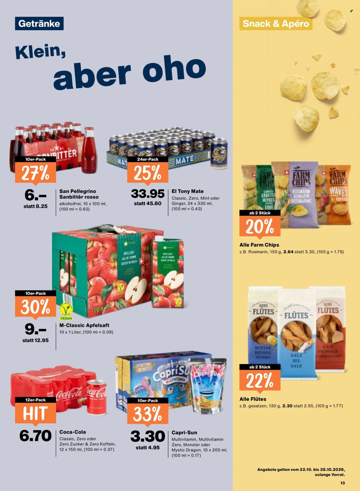 Volantino Migros - 22.10.2026 - 28.10.2026. Pagina 13. Pagina 13