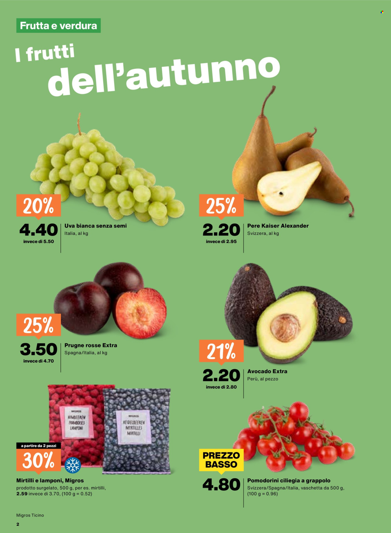 Volantino Migros - 22.10.2026 - 28.10.2026. Pagina 2. Pagina 2