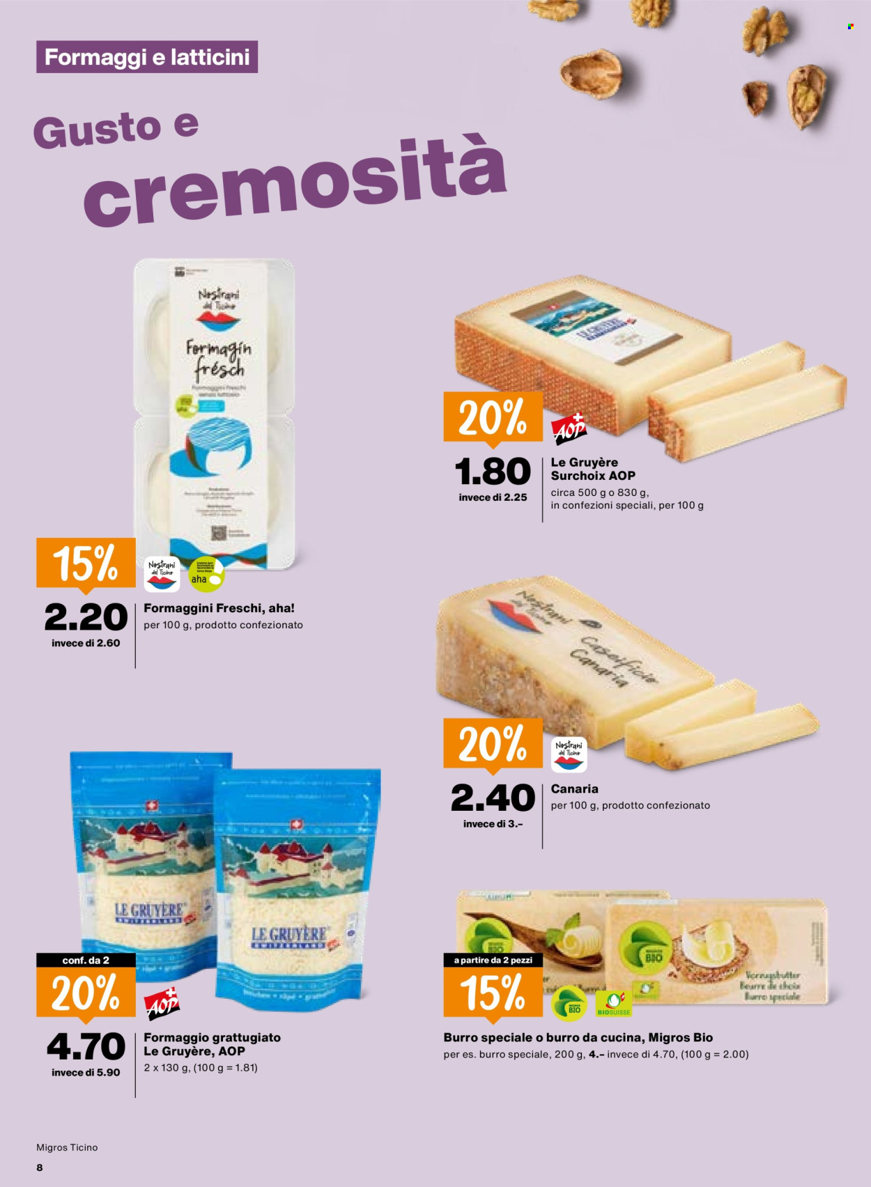 Volantino Migros - 22.10.2026 - 28.10.2026. Pagina 8. Pagina 8