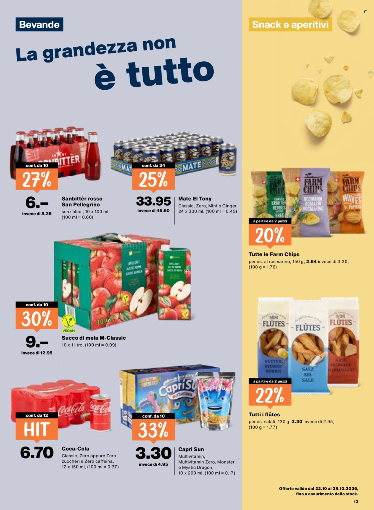 Volantino Migros - 22.10.2026 - 28.10.2026. Pagina 13. Pagina 13
