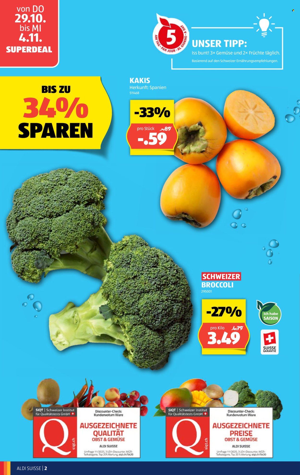 Volantino Aldi - 29.10.2026 - 4.11.2026. Pagina 2. Pagina 2