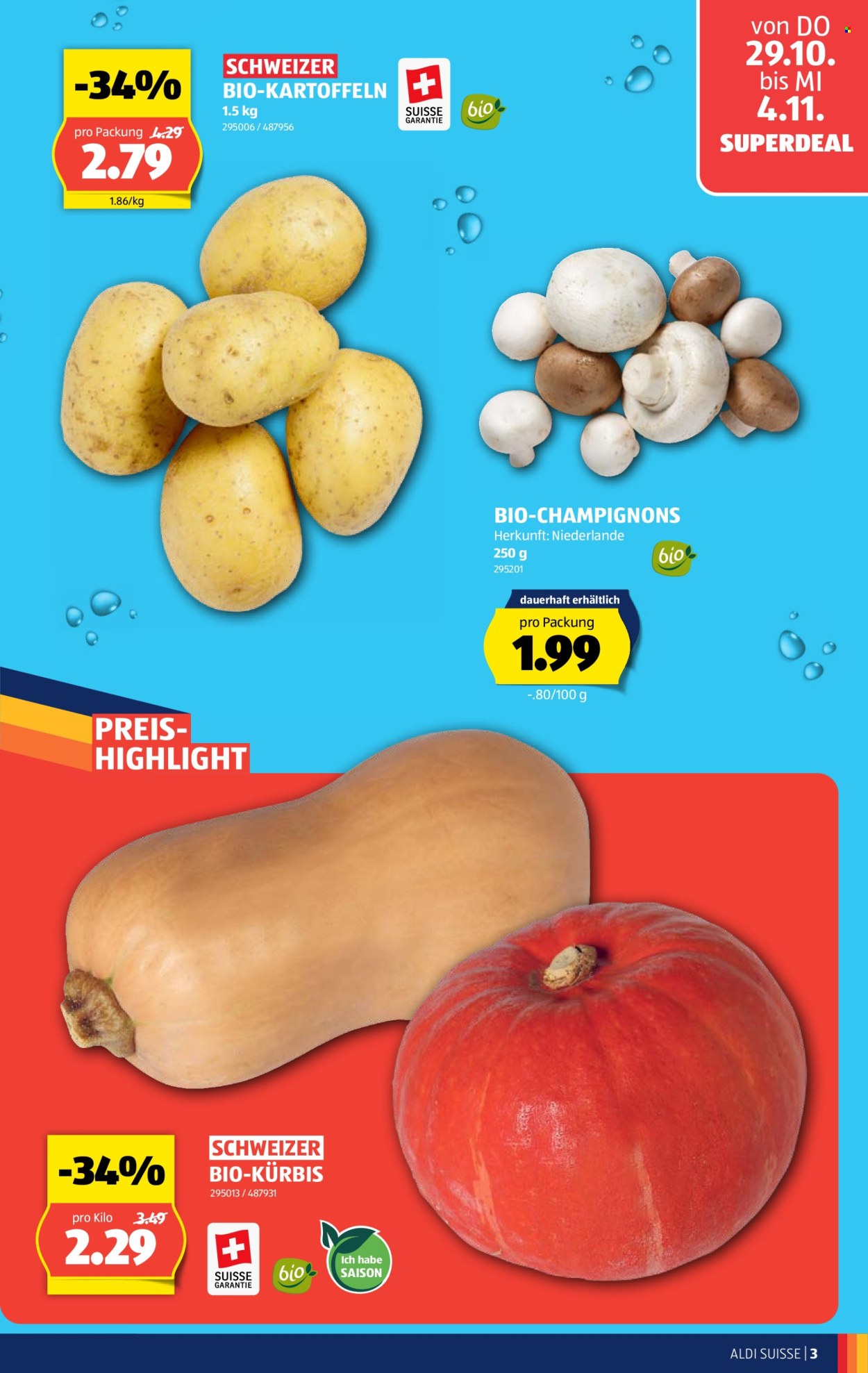 Volantino Aldi - 29.10.2026 - 4.11.2026. Pagina 3. Pagina 3