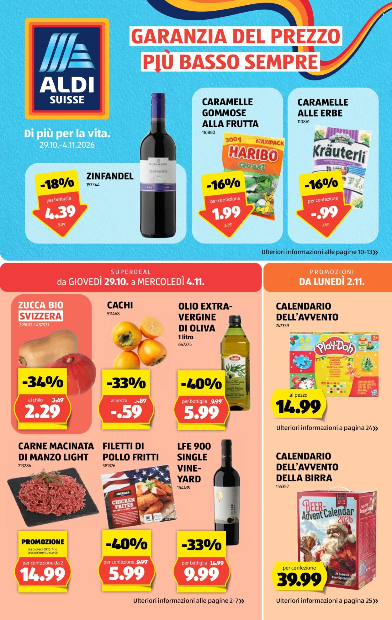 Volantino Aldi - 29.10.2026 - 4.11.2026. Pagina 1. Pagina 1