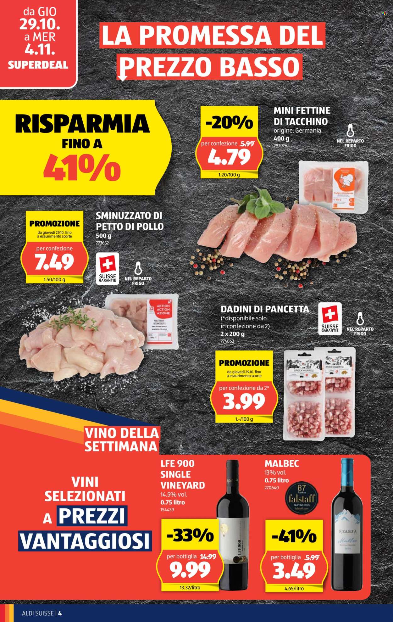Volantino Aldi - 29.10.2026 - 4.11.2026. Pagina 4. Pagina 4