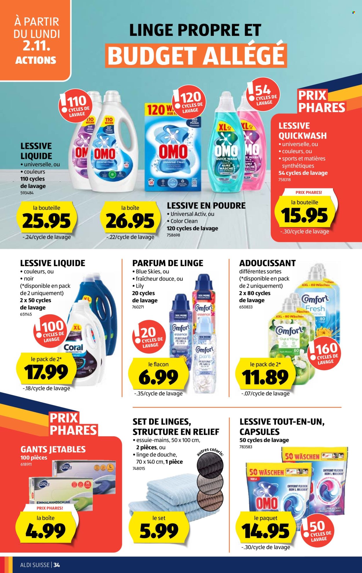 Volantino Aldi - 29.10.2026 - 4.11.2026. Pagina 34. Pagina 34
