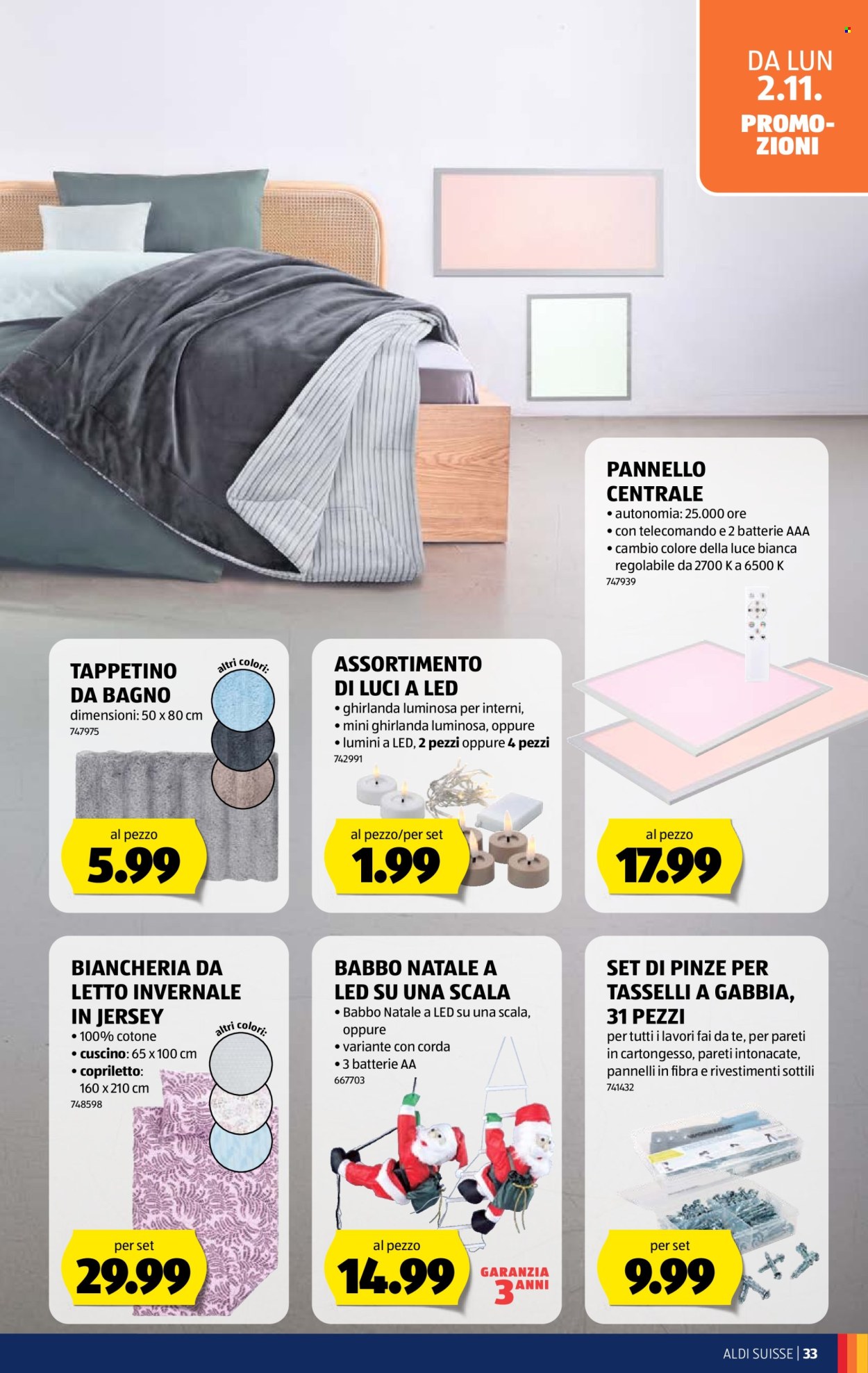 Volantino Aldi - 29.10.2026 - 4.11.2026. Pagina 33. Pagina 33