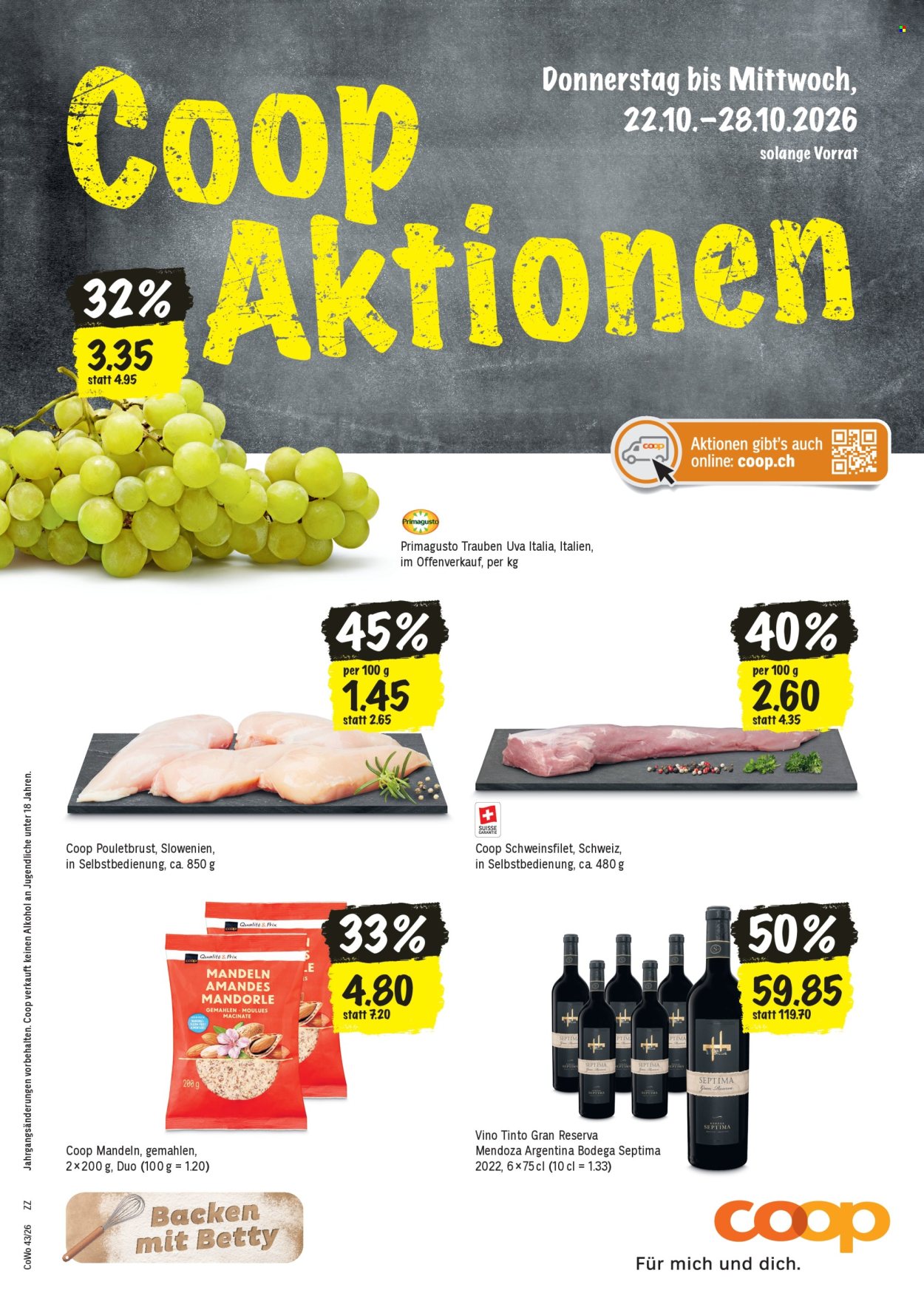 Volantino Coop - 22.10.2026 - 28.10.2026. Pagina 1. Pagina 1