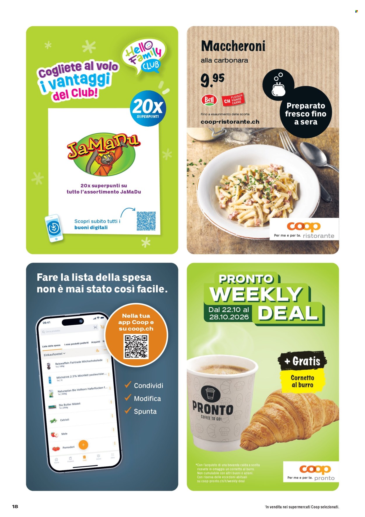 Volantino Coop - 22.10.2026 - 28.10.2026. Pagina 18. Pagina 18