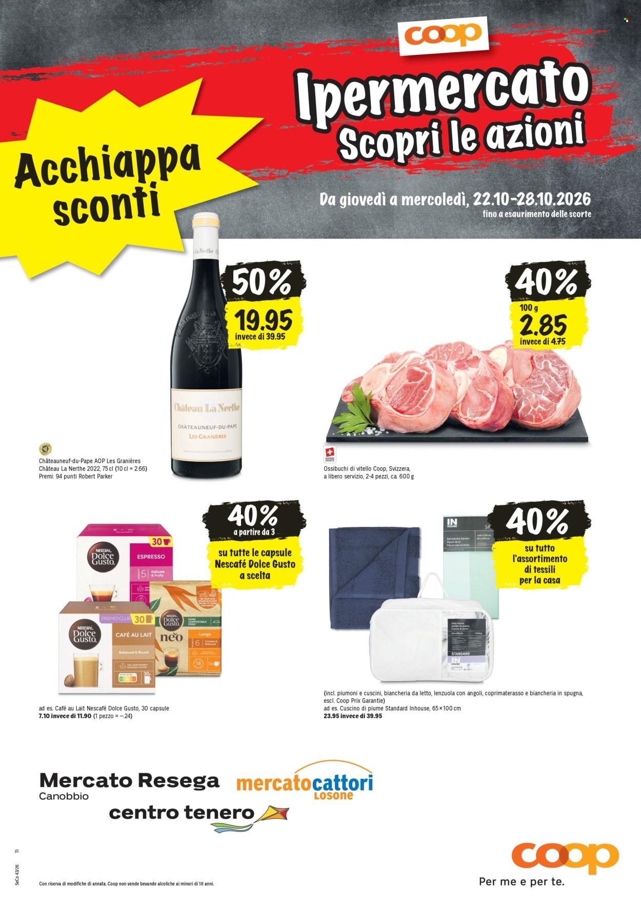 Volantino Coop - 22.10.2026 - 28.10.2026. Pagina 21. Pagina 21