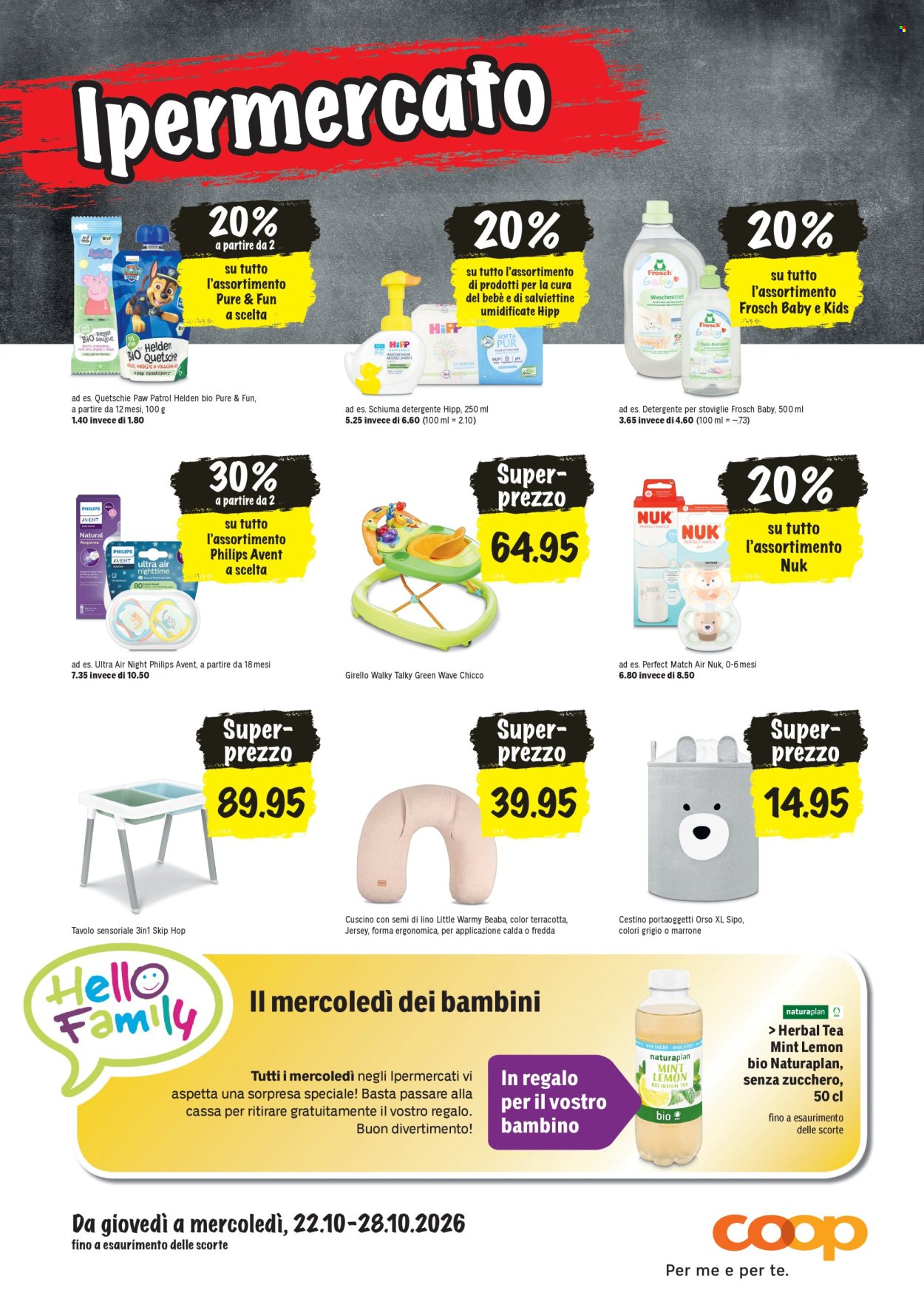 Volantino Coop - 22.10.2026 - 28.10.2026. Pagina 28. Pagina 28