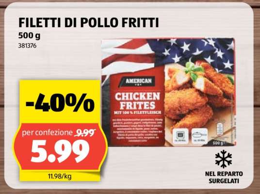 FILETTI DI POLLO FRITTI