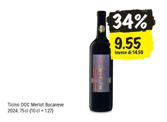 Ticino DOC Merlot Bucaneve