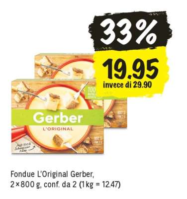 Fondue L'Original Gerber