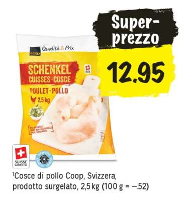 Cosce di pollo Coop