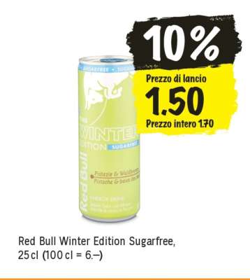 Red Bull Winter Edition Sugarfree
