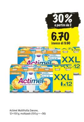 Actimel Multifruitta Danone