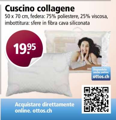 Cuscino collagene