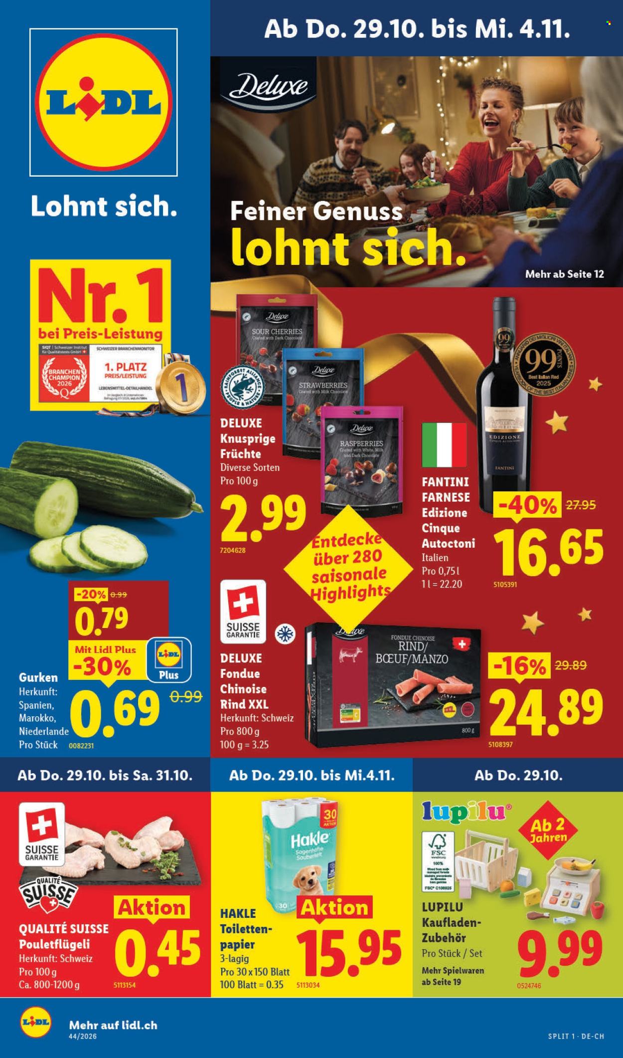 Volantino Lidl - 29.10.2026 - 4.11.2026. Pagina 1. Pagina 1