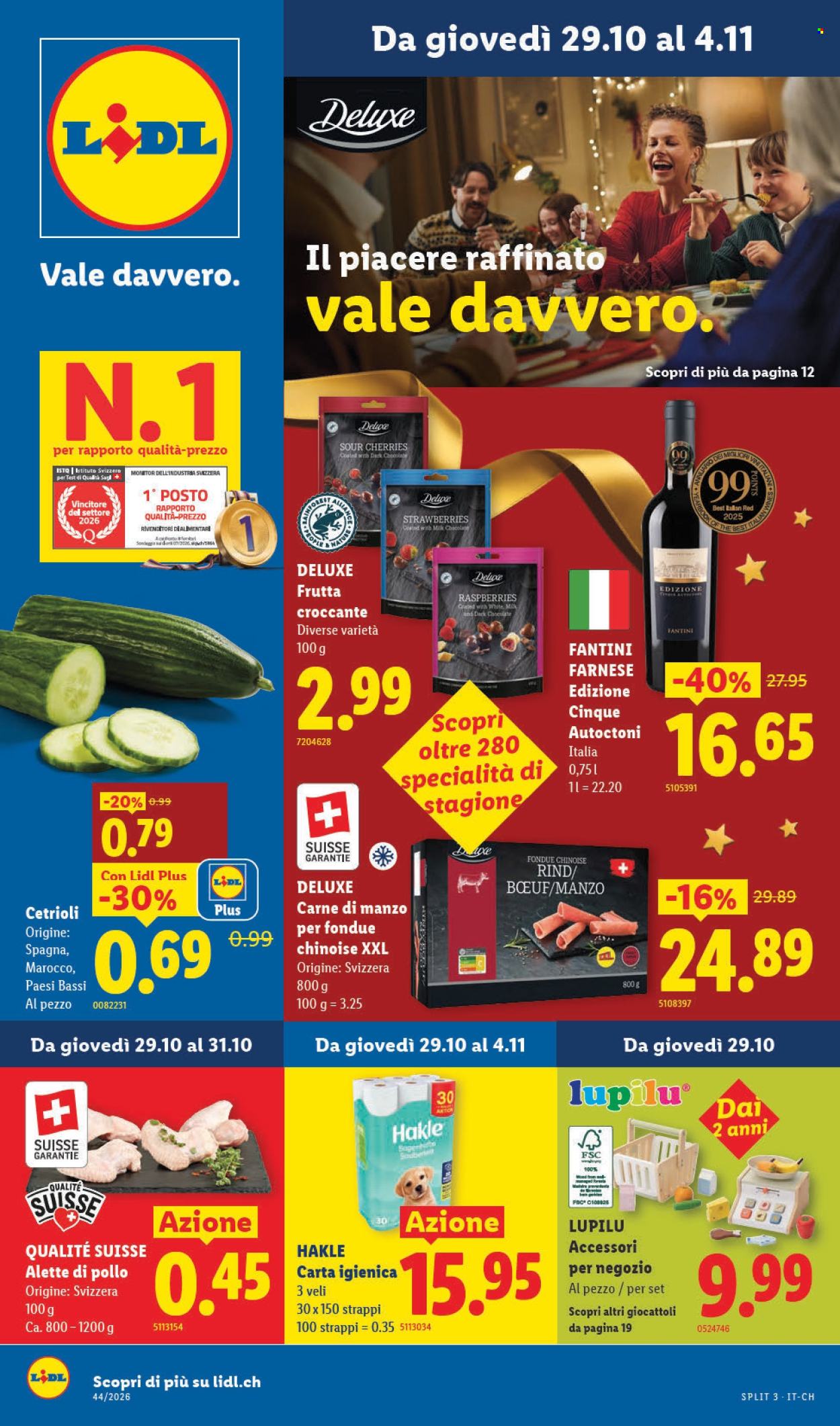 Volantino Lidl - 29.10.2026 - 4.11.2026. Pagina 1. Pagina 1