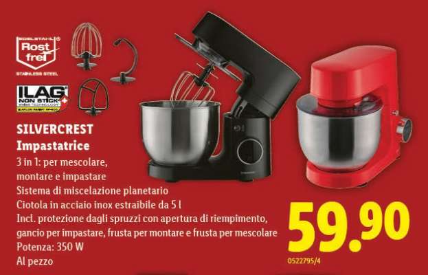 SILVERCREST Impastatrice