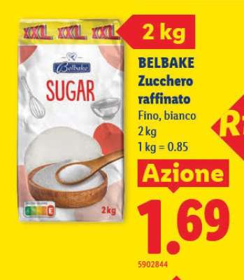 BELBAKE Zucchero raffinato