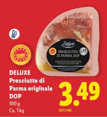 DELUXE Prosciutto di Parma originale DOP