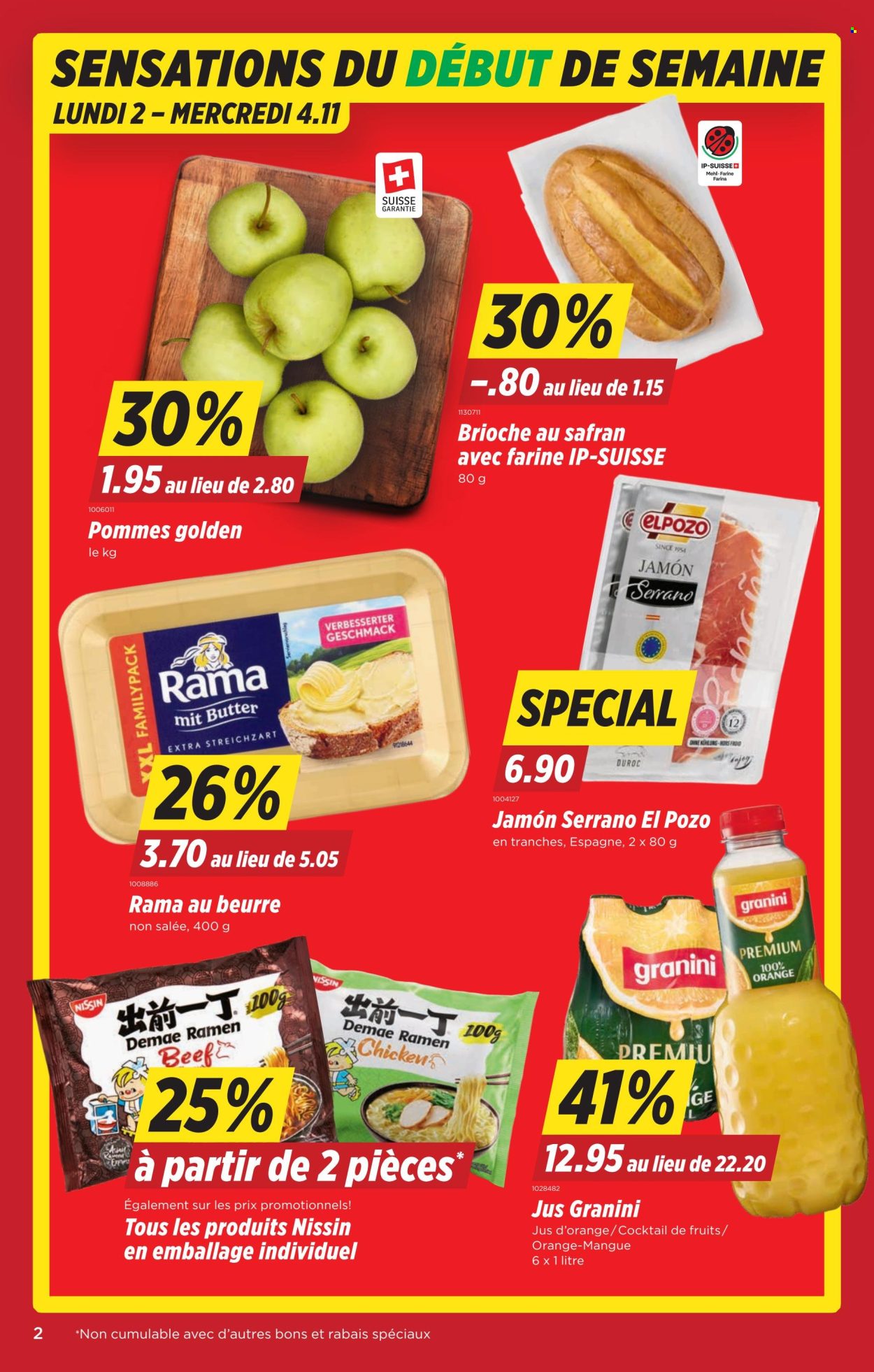 Volantino Denner - 29.10.2026 - 4.11.2026. Pagina 2. Pagina 2
