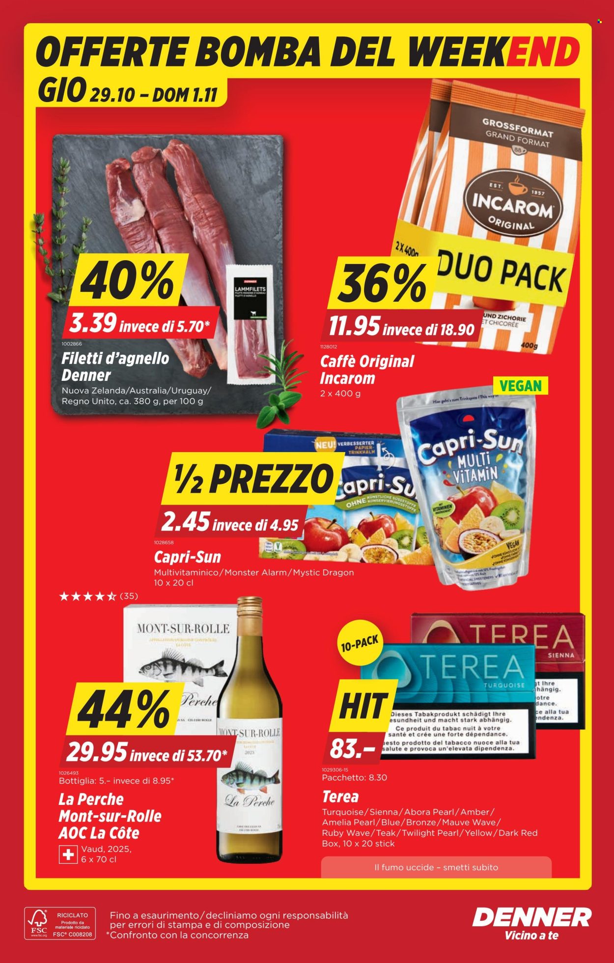 Volantino Denner - 29.10.2026 - 4.11.2026. Pagina 22. Pagina 22