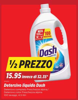 Detersivo liquido Dash