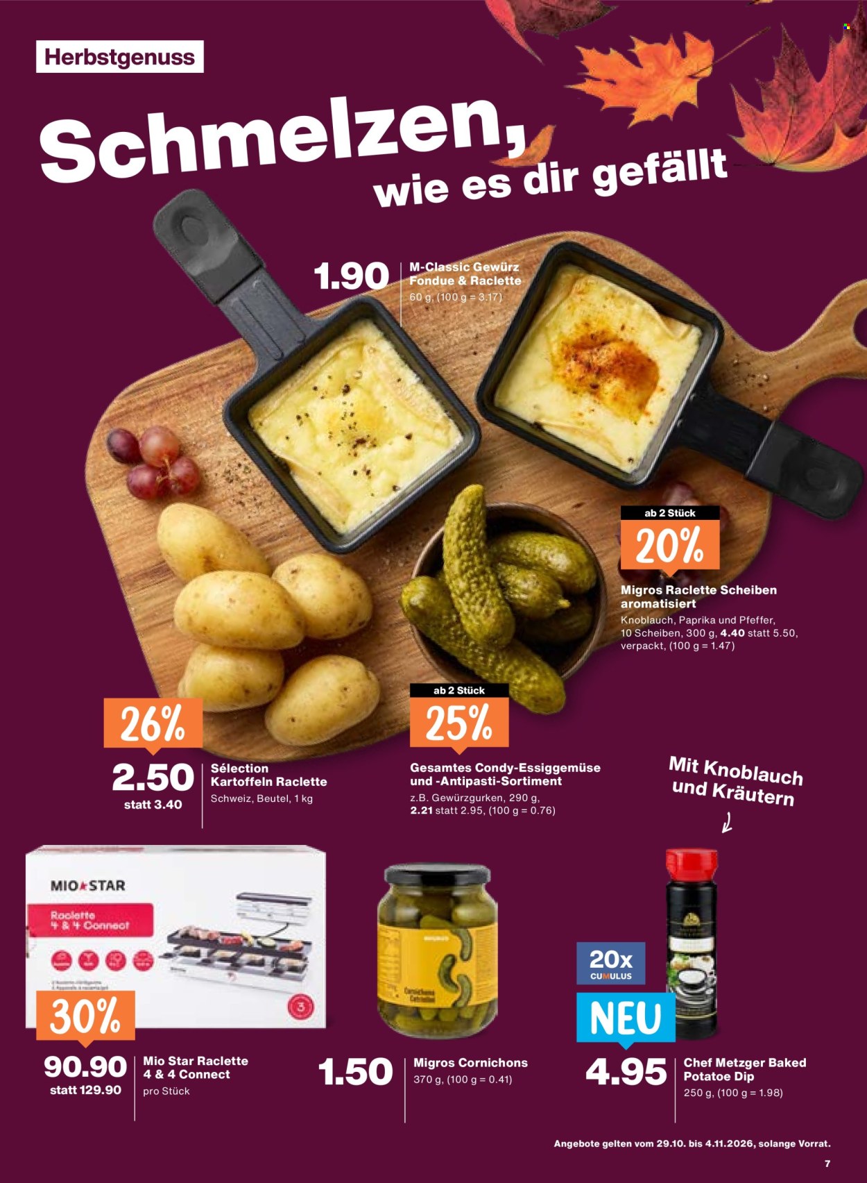 Volantino Migros - 29.10.2026 - 4.11.2026. Pagina 7. Pagina 7