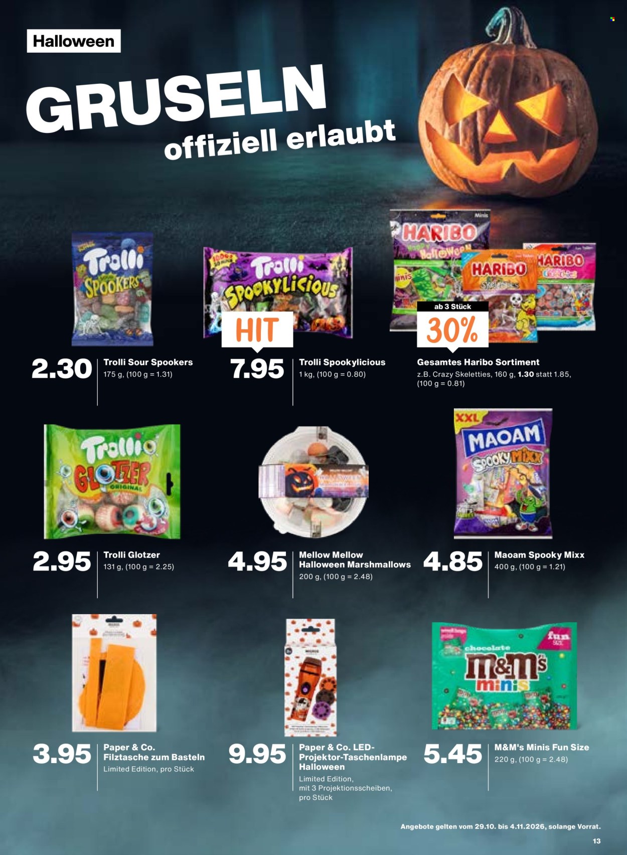 Volantino Migros - 29.10.2026 - 4.11.2026. Pagina 13. Pagina 13