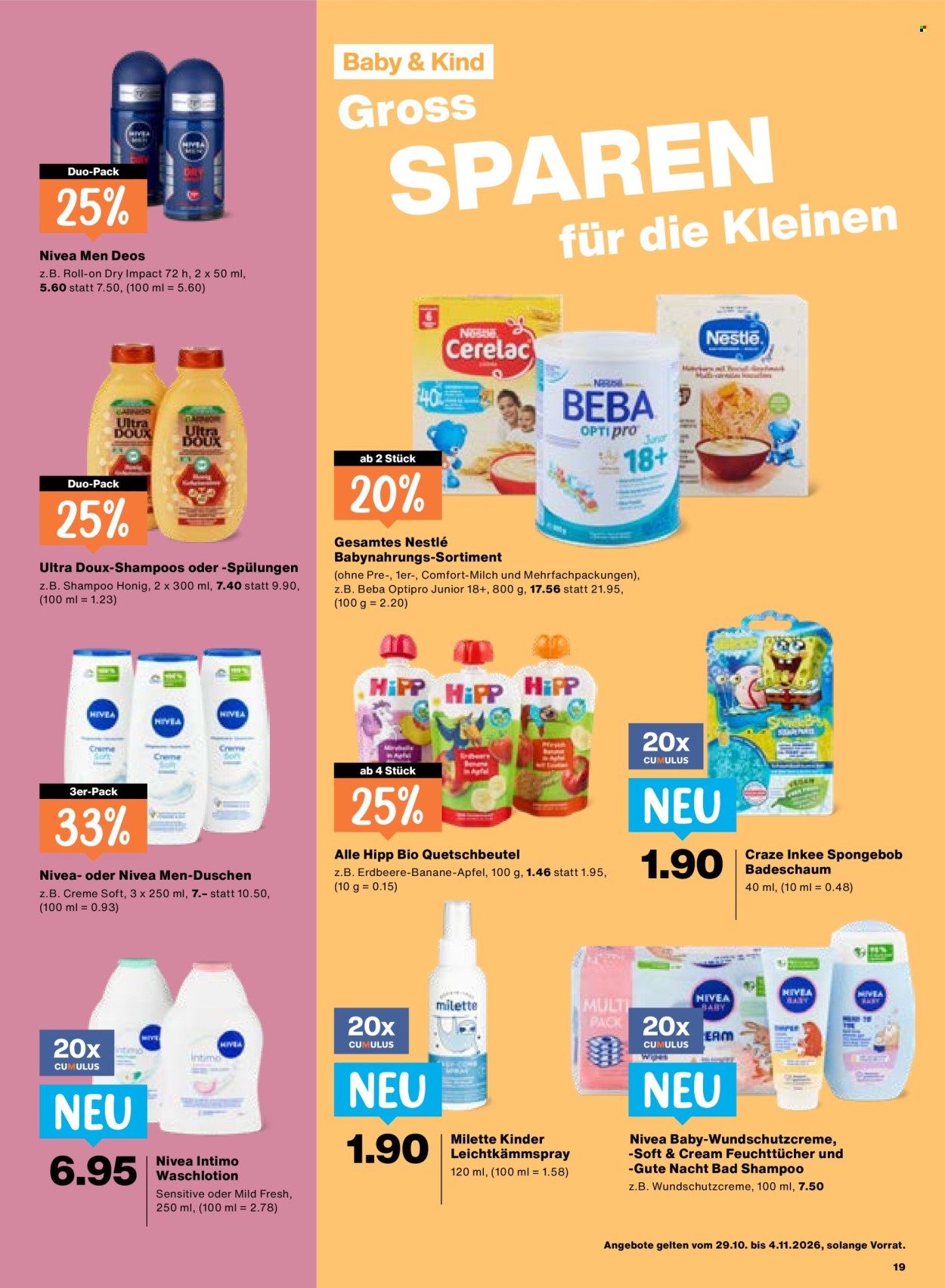 Volantino Migros - 29.10.2026 - 4.11.2026. Pagina 19. Pagina 19