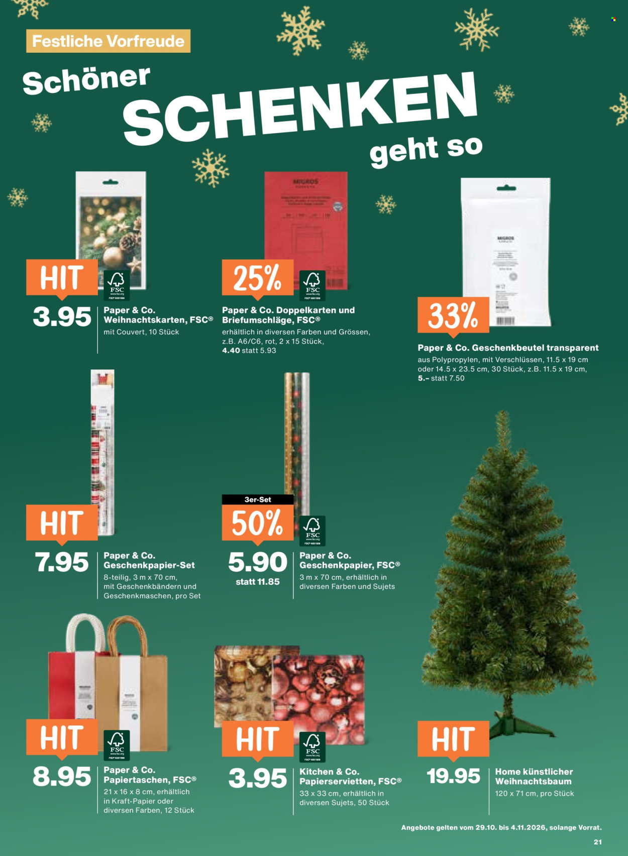 Volantino Migros - 29.10.2026 - 4.11.2026. Pagina 21. Pagina 21