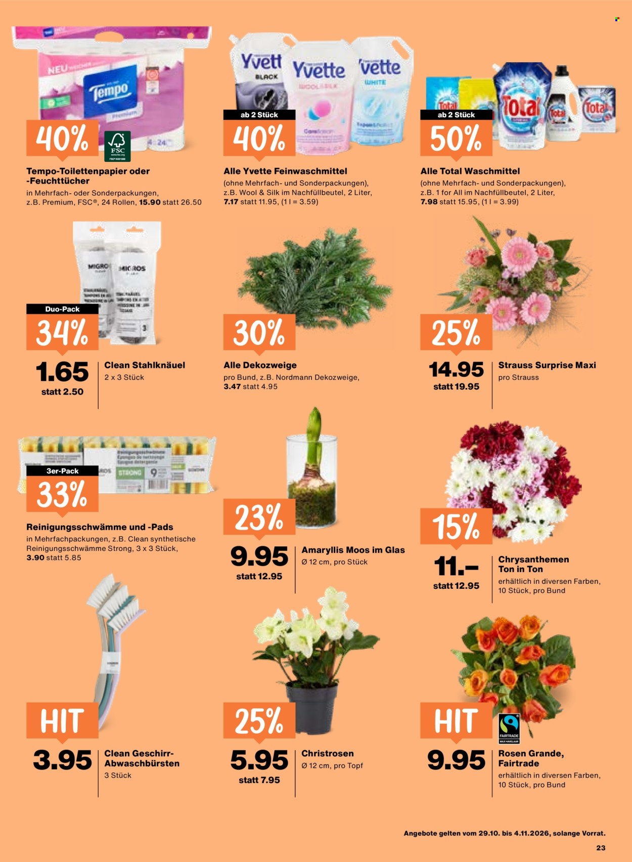 Volantino Migros - 29.10.2026 - 4.11.2026. Pagina 23. Pagina 23