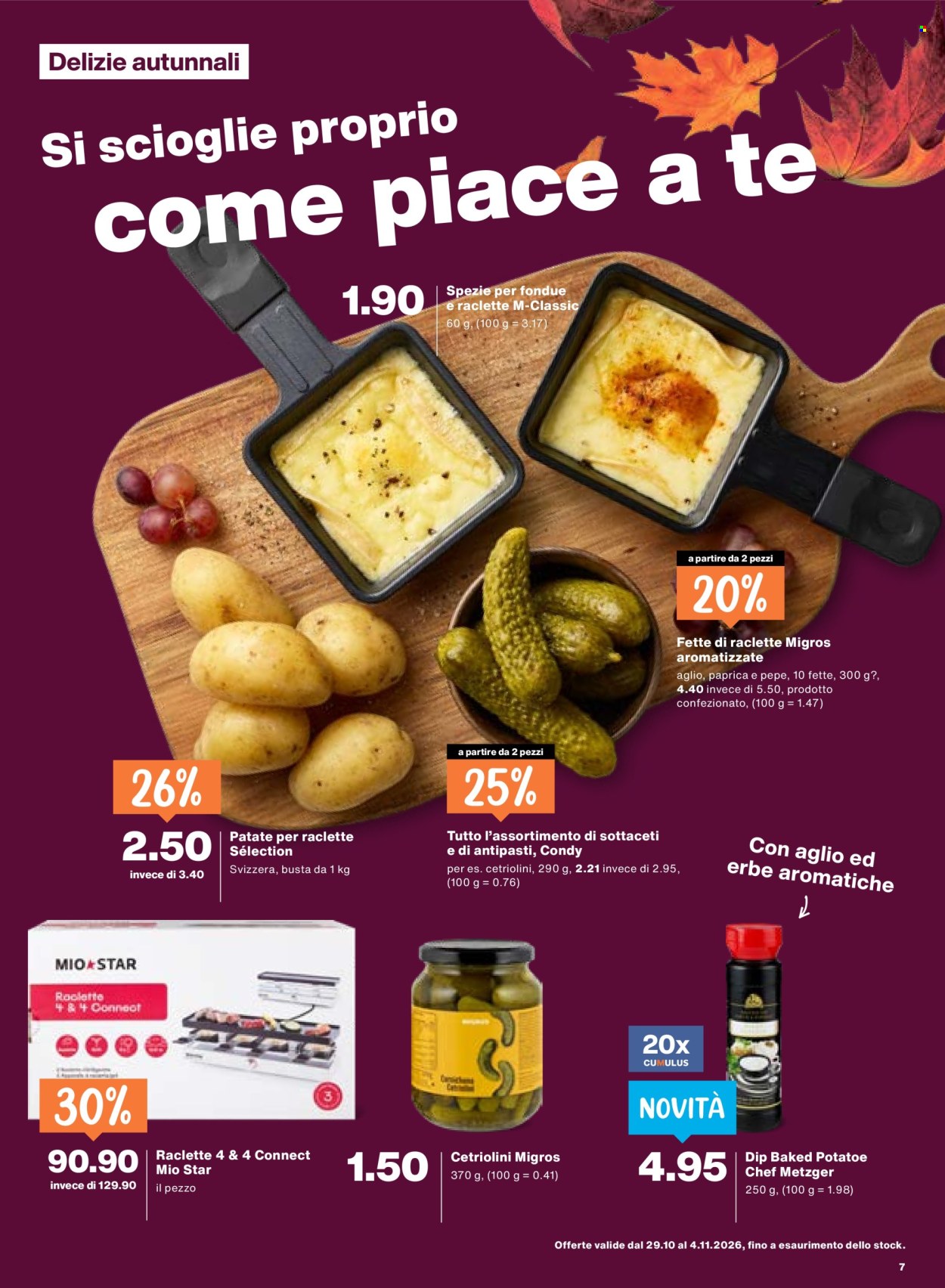 Volantino Migros - 29.10.2026 - 4.11.2026. Pagina 7. Pagina 7
