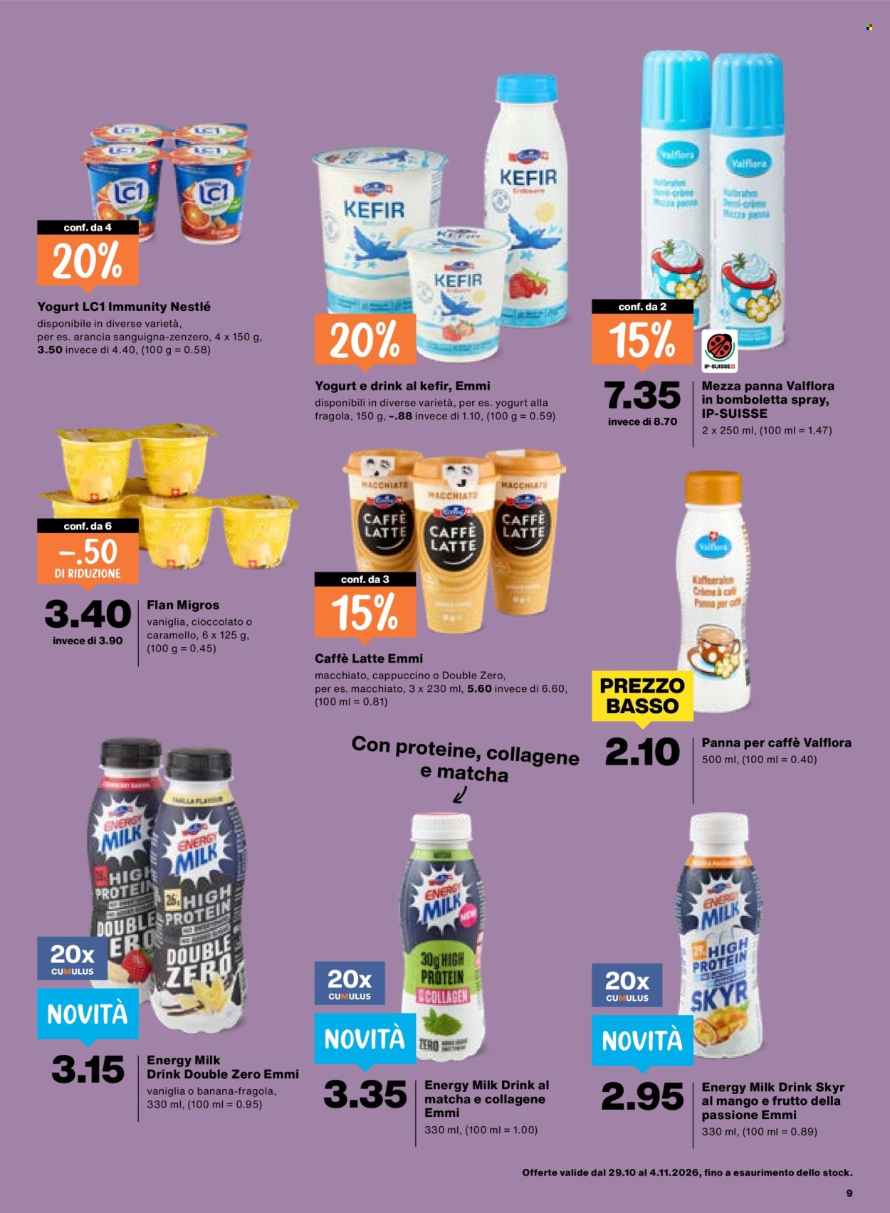 Volantino Migros - 29.10.2026 - 4.11.2026. Pagina 9. Pagina 9