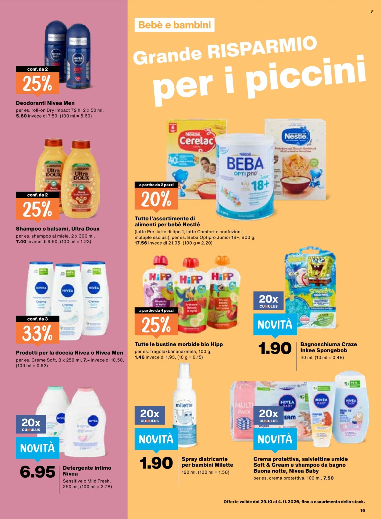Volantino Migros - 29.10.2026 - 4.11.2026. Pagina 19. Pagina 19