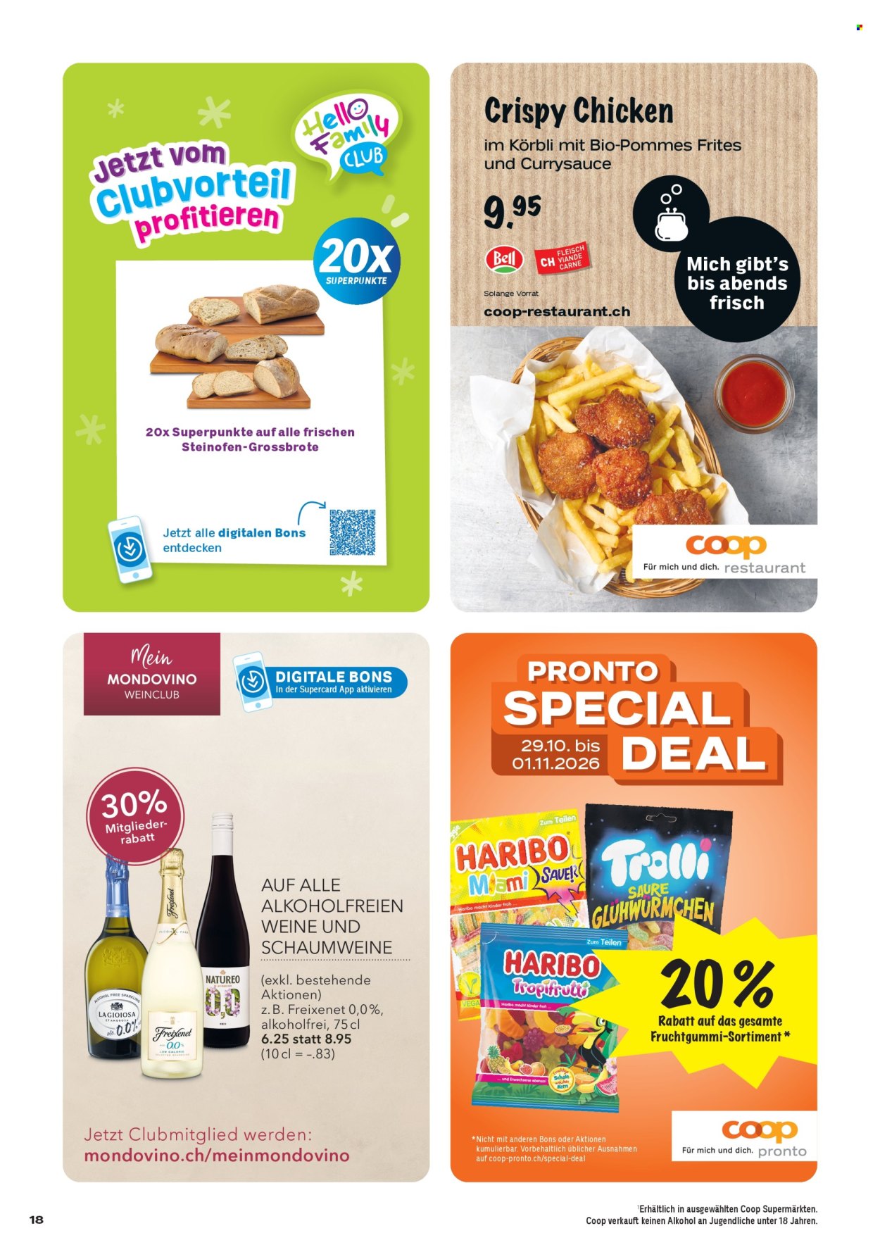Volantino Coop - 29.10.2026 - 4.11.2026. Pagina 18. Pagina 18