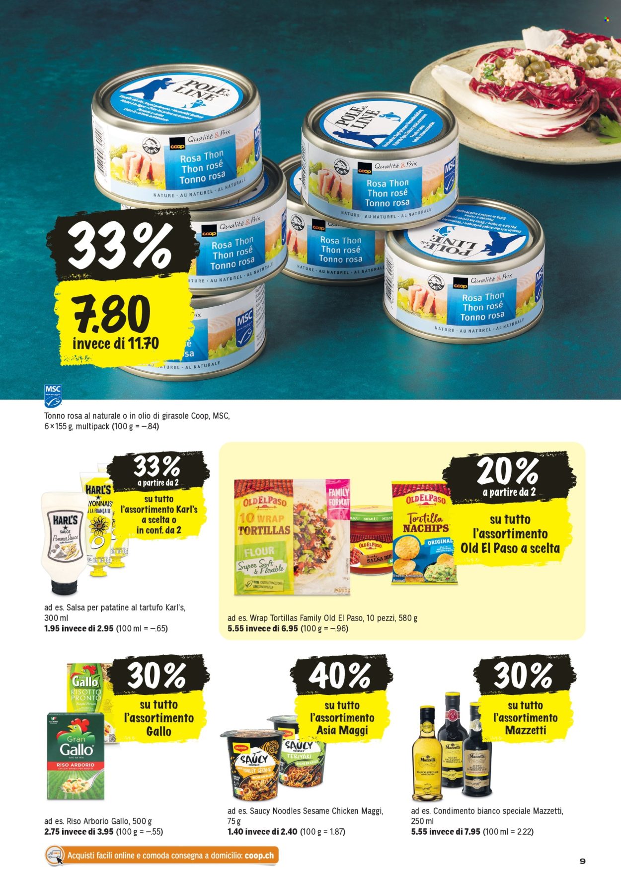 Volantino Coop - 29.10.2026 - 4.11.2026. Pagina 9. Pagina 9