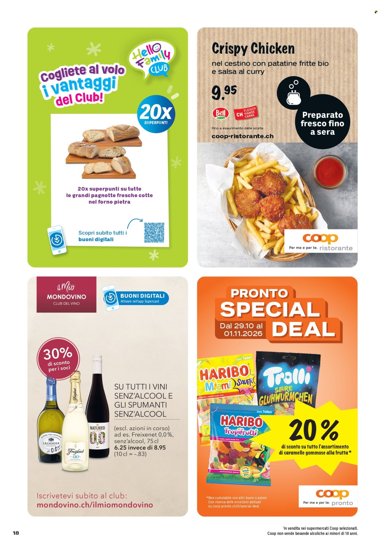 Volantino Coop - 29.10.2026 - 4.11.2026. Pagina 18. Pagina 18